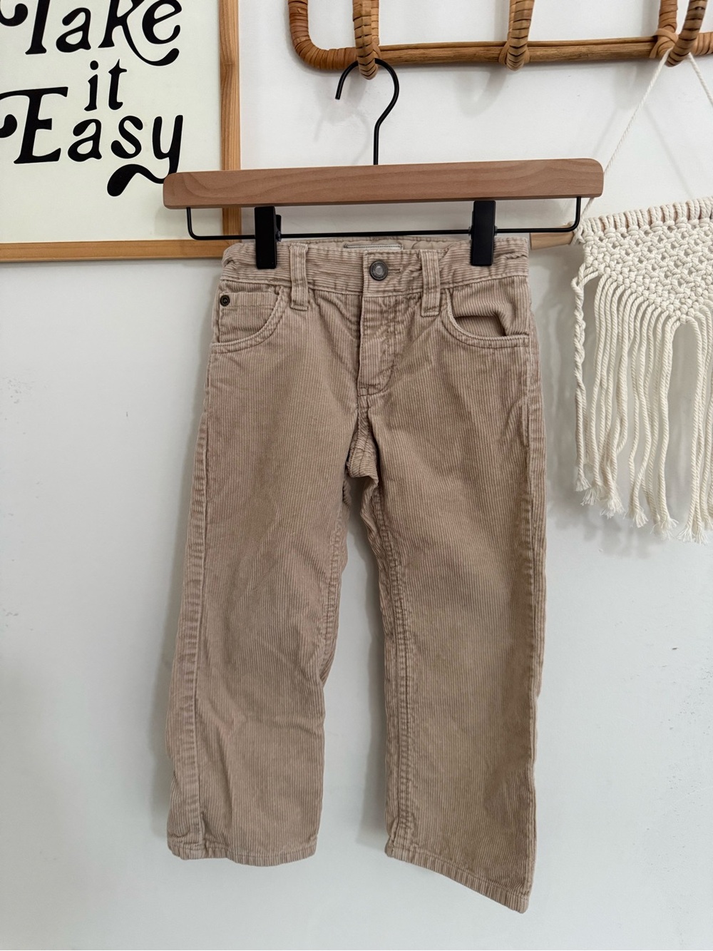 Old Navy - 2011 Y2K - 3T corduroy straight leg pants